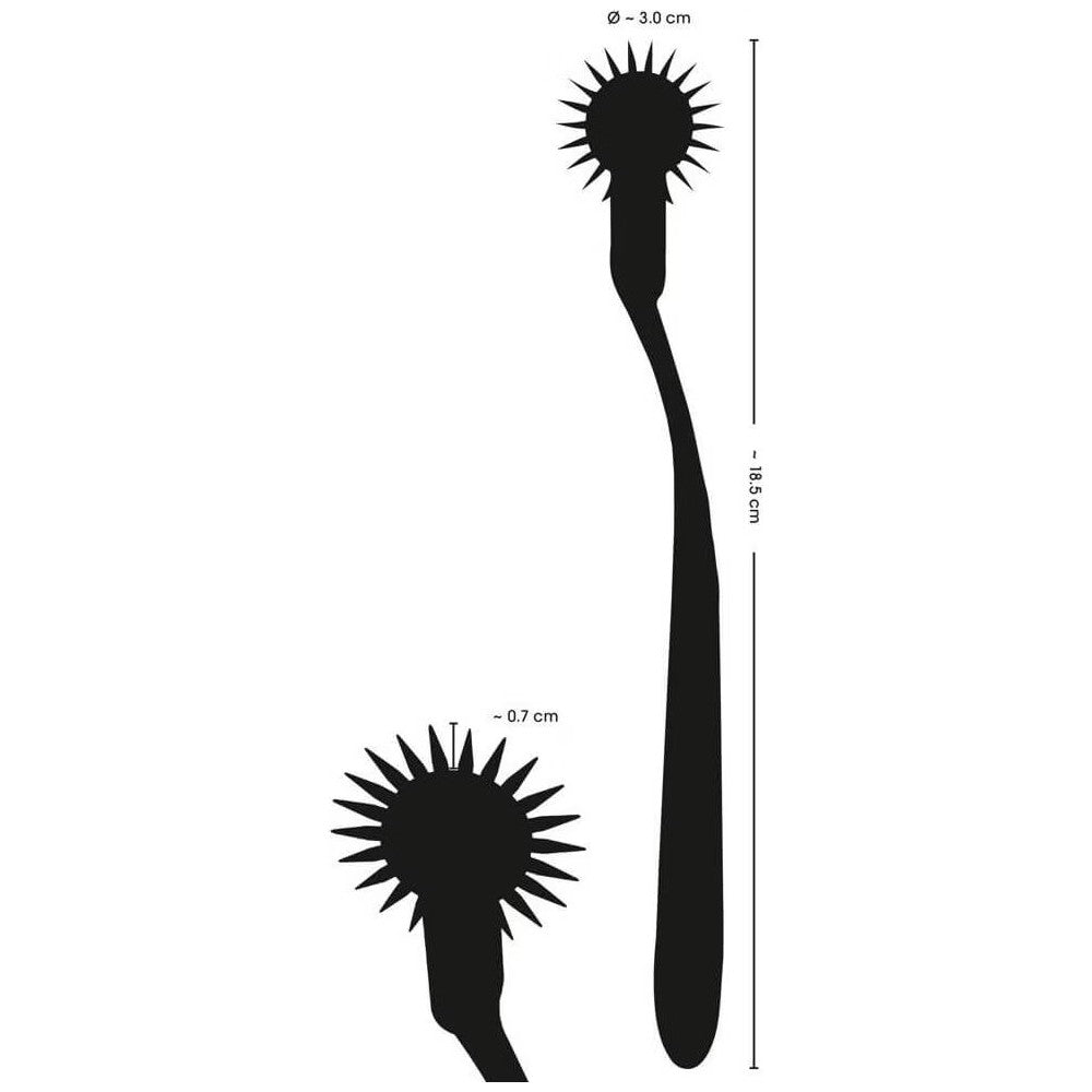 Fetish Collection Silver Single Pinwheel