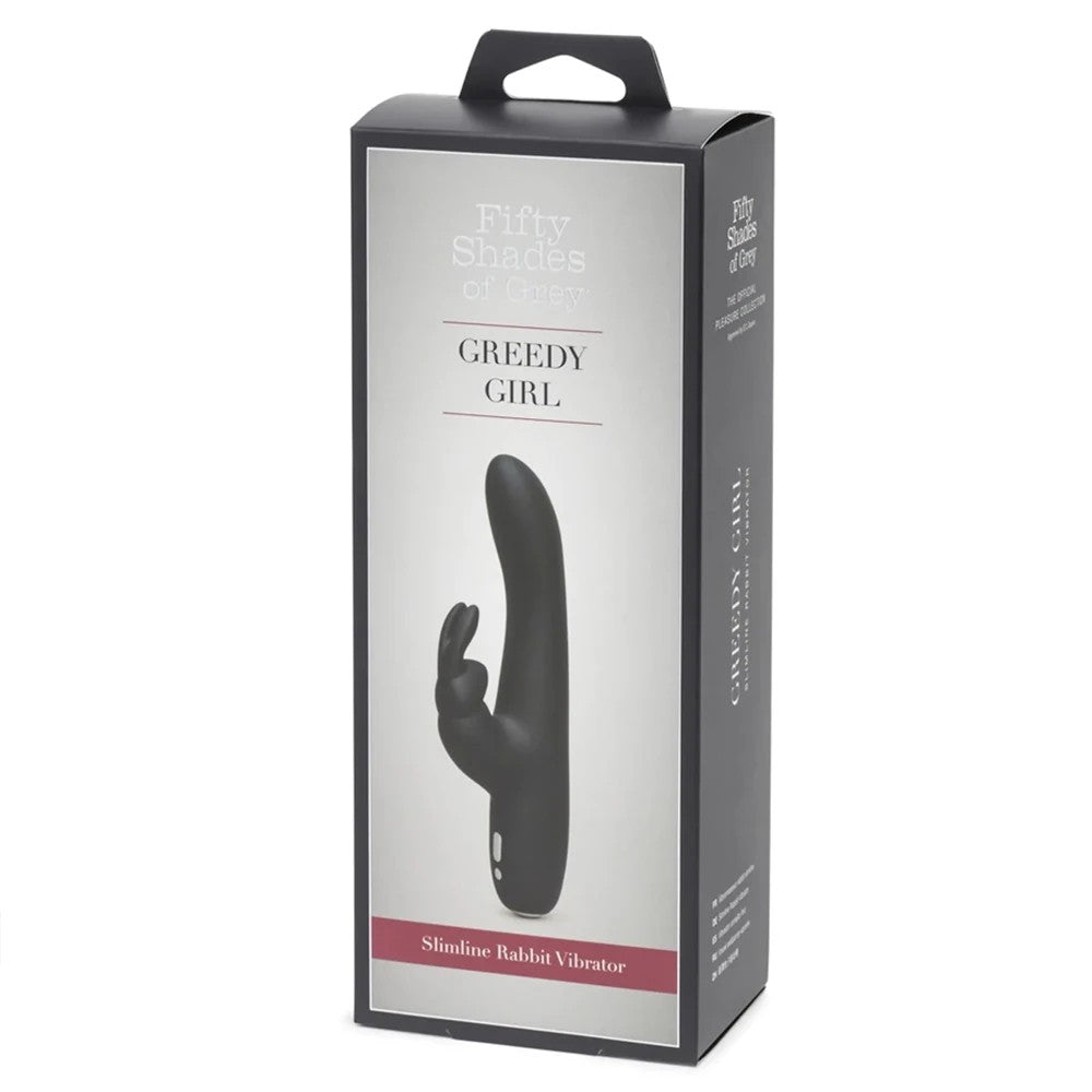 Fifty Shades of Grey Greedy Girl Slimline Rabbit Vibrator