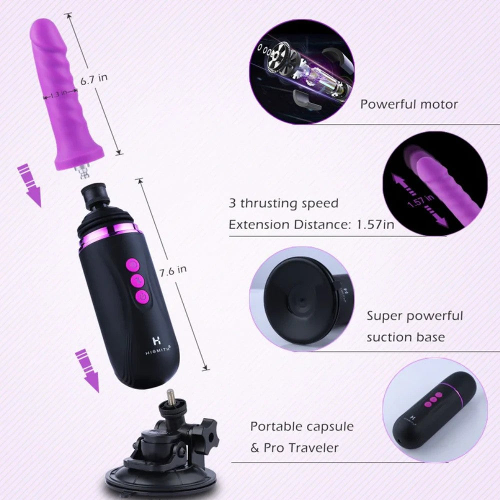 Hismith Capsule Sex Machine Telefon Kontrollü Seks Makinesi