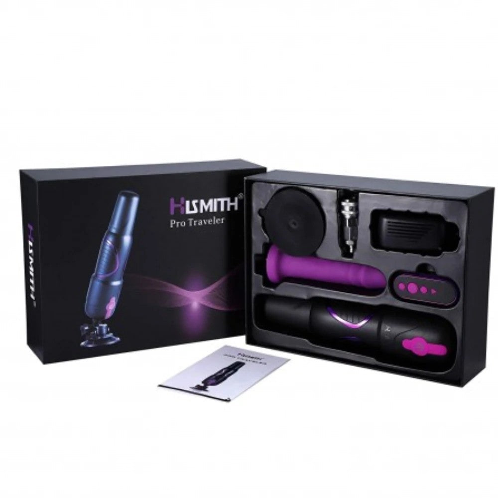 Hismith Pro Traveler 2.0 Telefon Kontrollü Taşınabilir Seks Makinesi