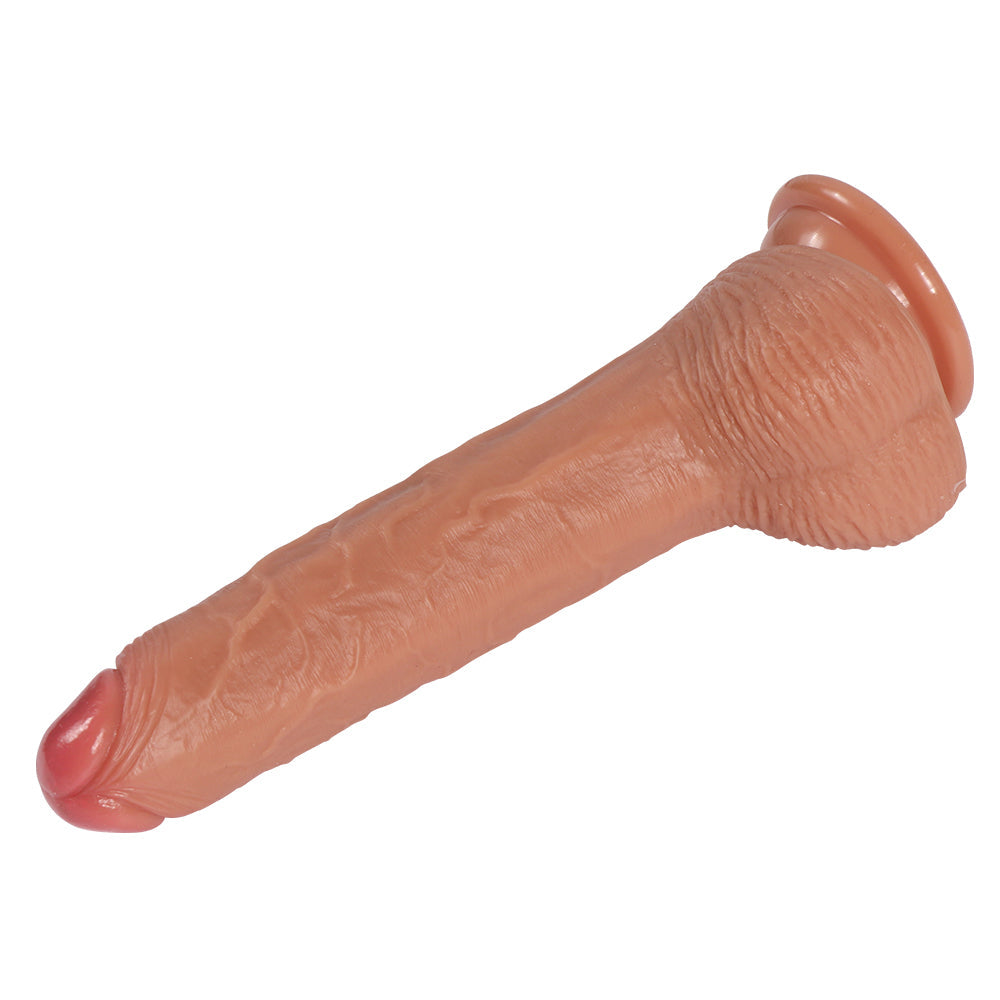 Shequ Dildo Series Harding Natural Çift Katmanlı Realistik Penis SQ-WBD10019