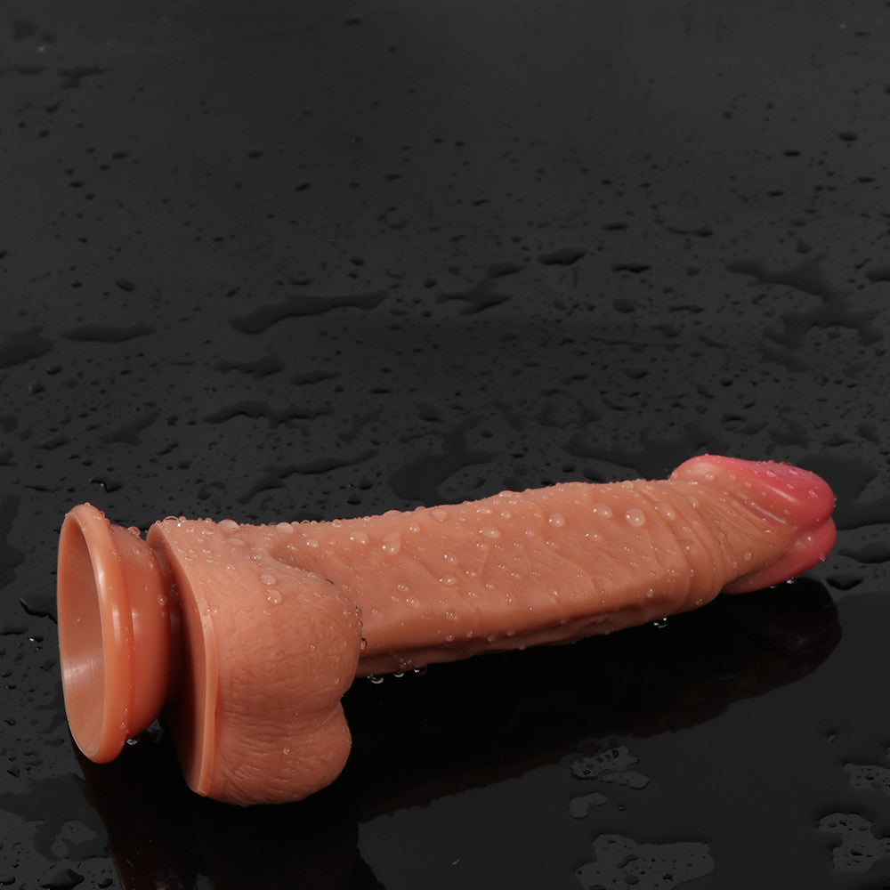 Shequ Dildo Series Evan 19.5 cm Natural Doku Realistik Penis SQ-WBD10026