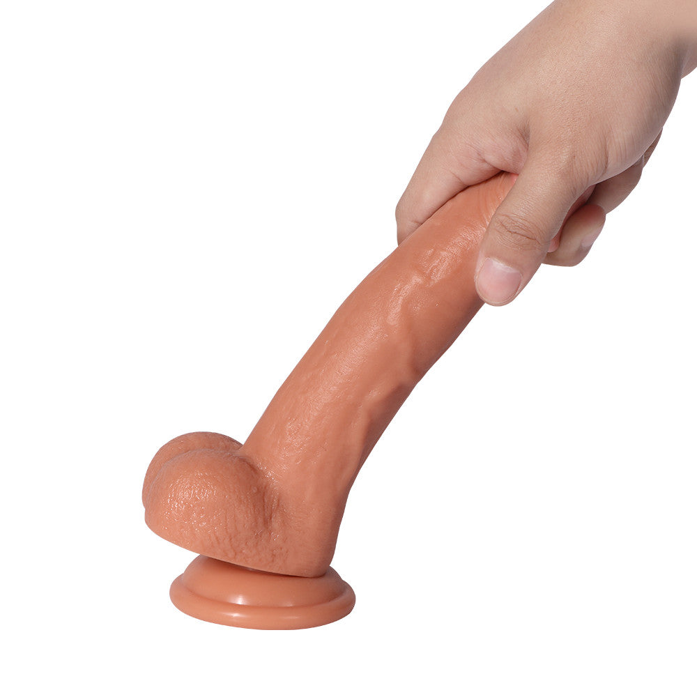 Shequ Dildo Series Archie Natural Çift Katmanlı Belden Bağlamalı Realistik Penis SQ-WBD10042