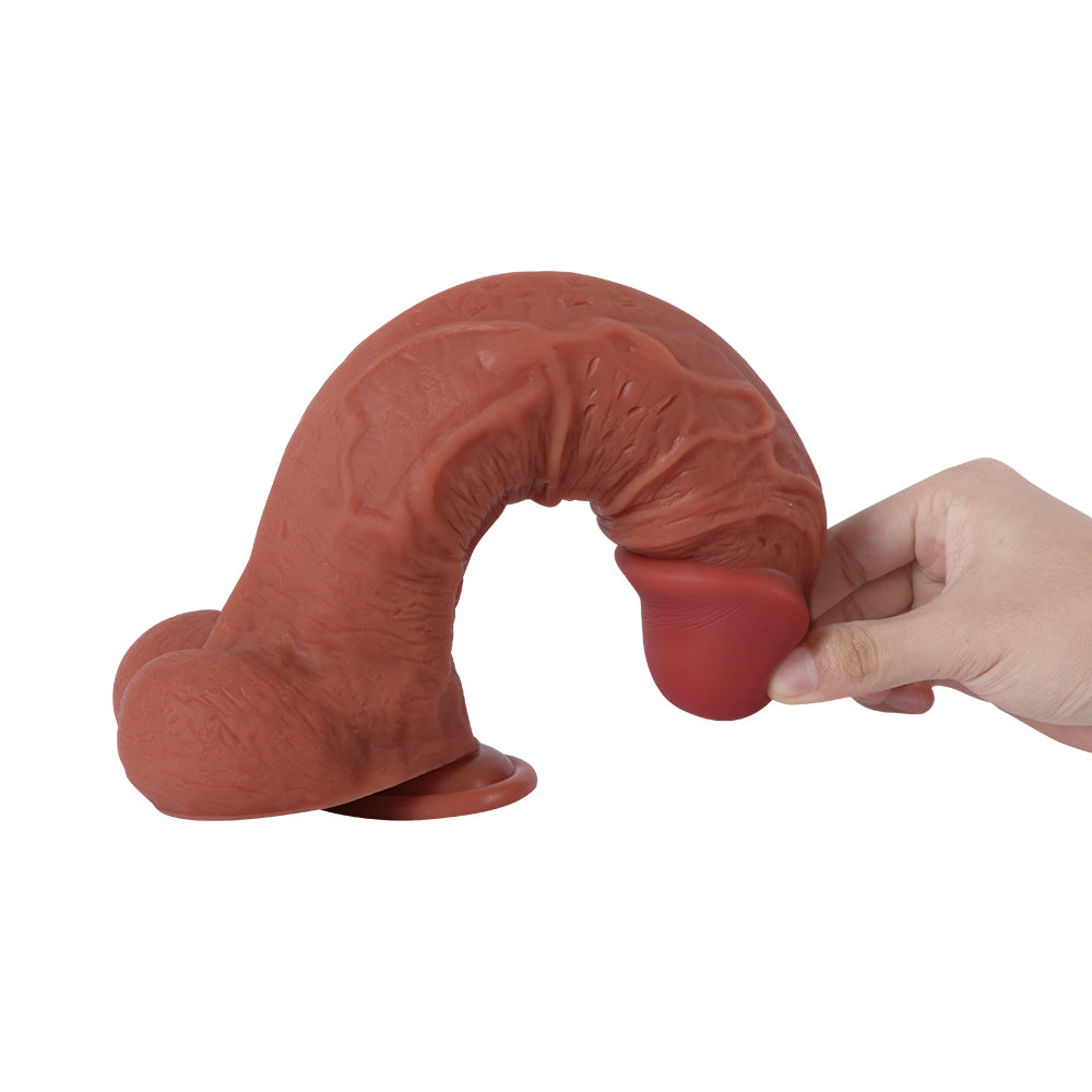 Jihad King 27 Cm Ultra Gerçek Et Dokulu Realistik Kalın Penis SQ-WBD70001