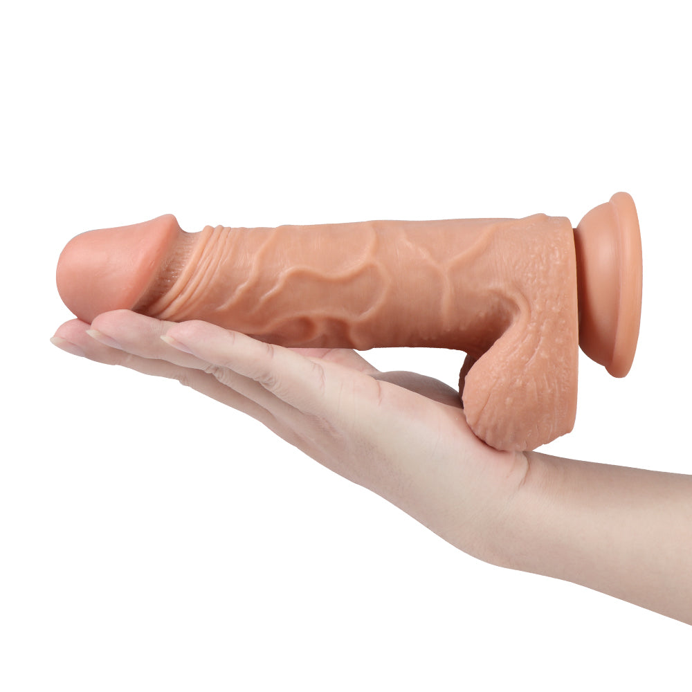 Shequ Dildo Series Hansen 20 Mod Titreşimli Realistik Penis SQ-WBE10013
