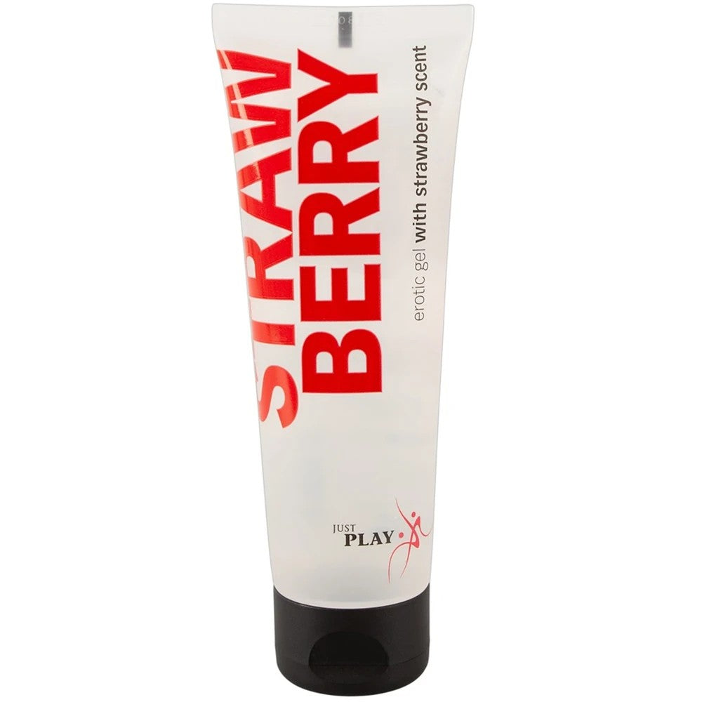 Just Play Strawberry Erotic Gel Aromalı Kayganlaştırıcı Jel 80 ml.