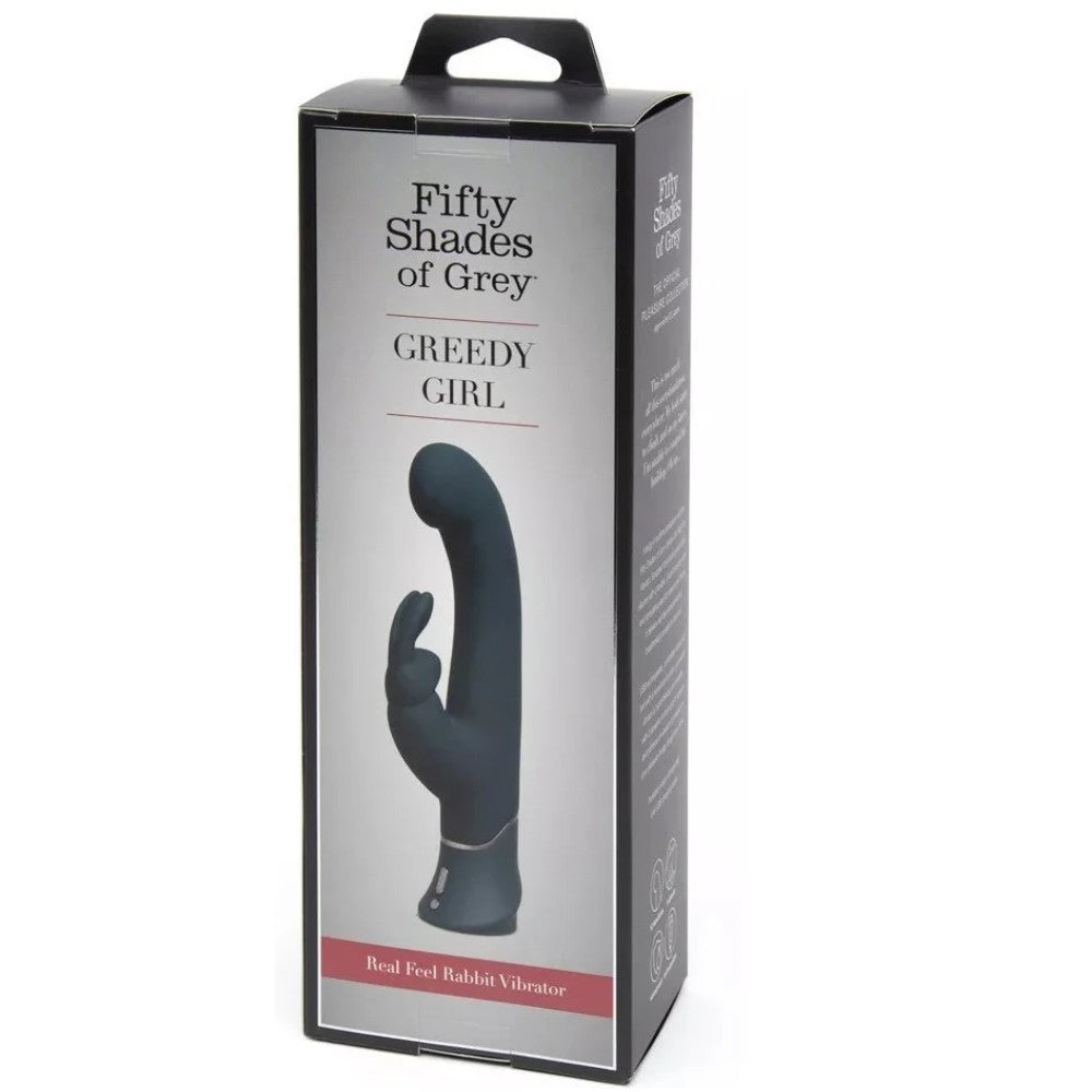 Fifty Shades of Grey Greedy Girl Real Feel Rabbit Vibrator