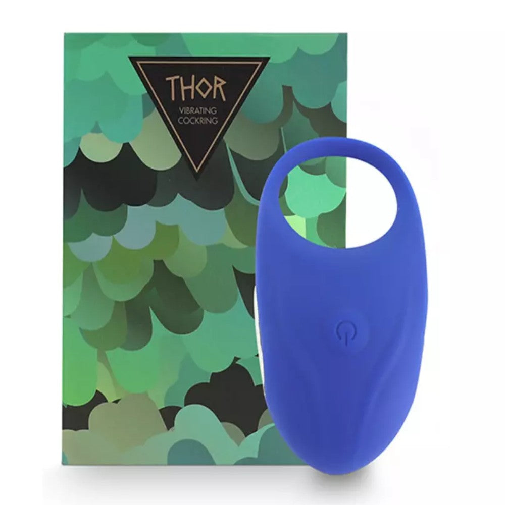 Feelztoys Thor Cock Ring Titreşimli Penis Halkası Blue
