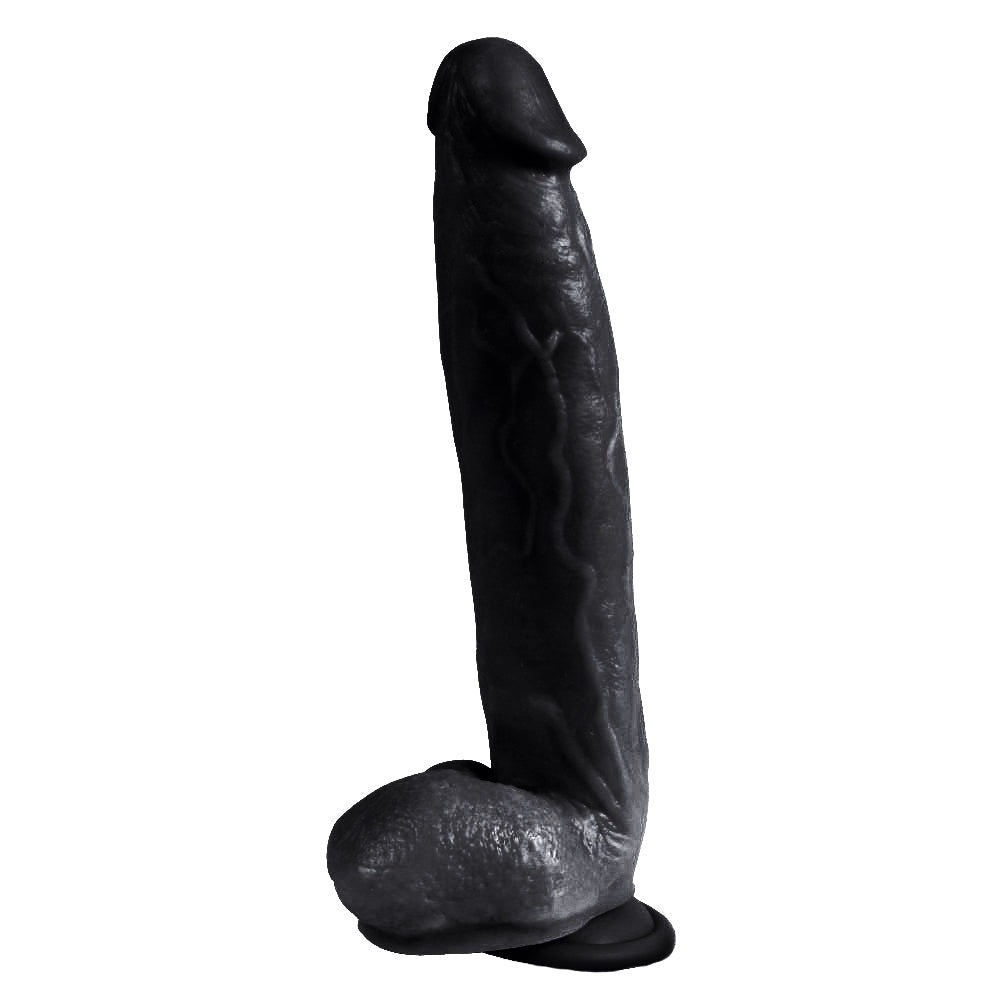 Xise Dildo Series Blade Master Büyük Belden Bağlamalı Realistik Penis XS-WBC10040 Black
