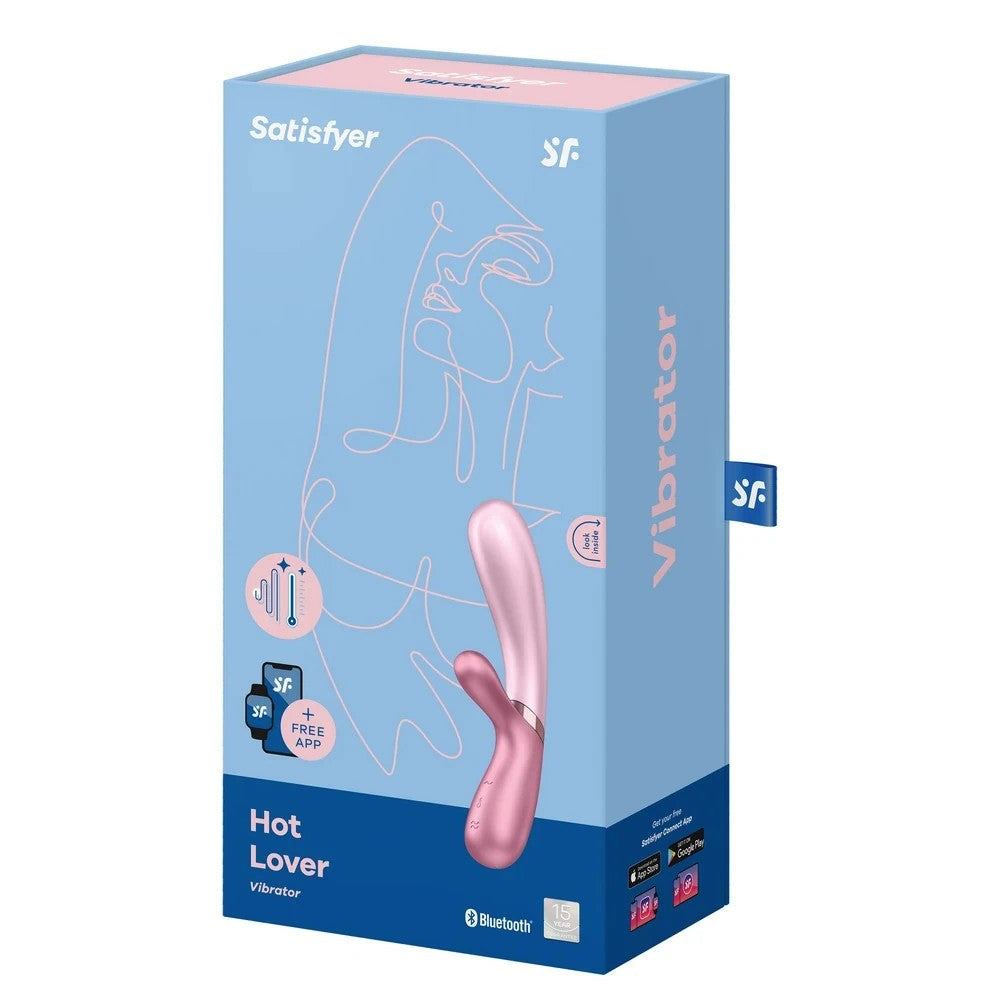 Satisfyer Hot Lover Connect App Telefon Kontrol Ve Isıtmalı Rabbit Vibratör