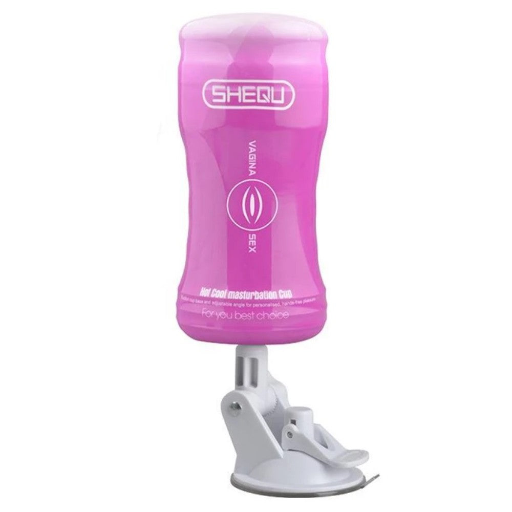 Shequ Hot Cool Sabitlenebilir Yapay Vajina Masturbator SQ-MA70003