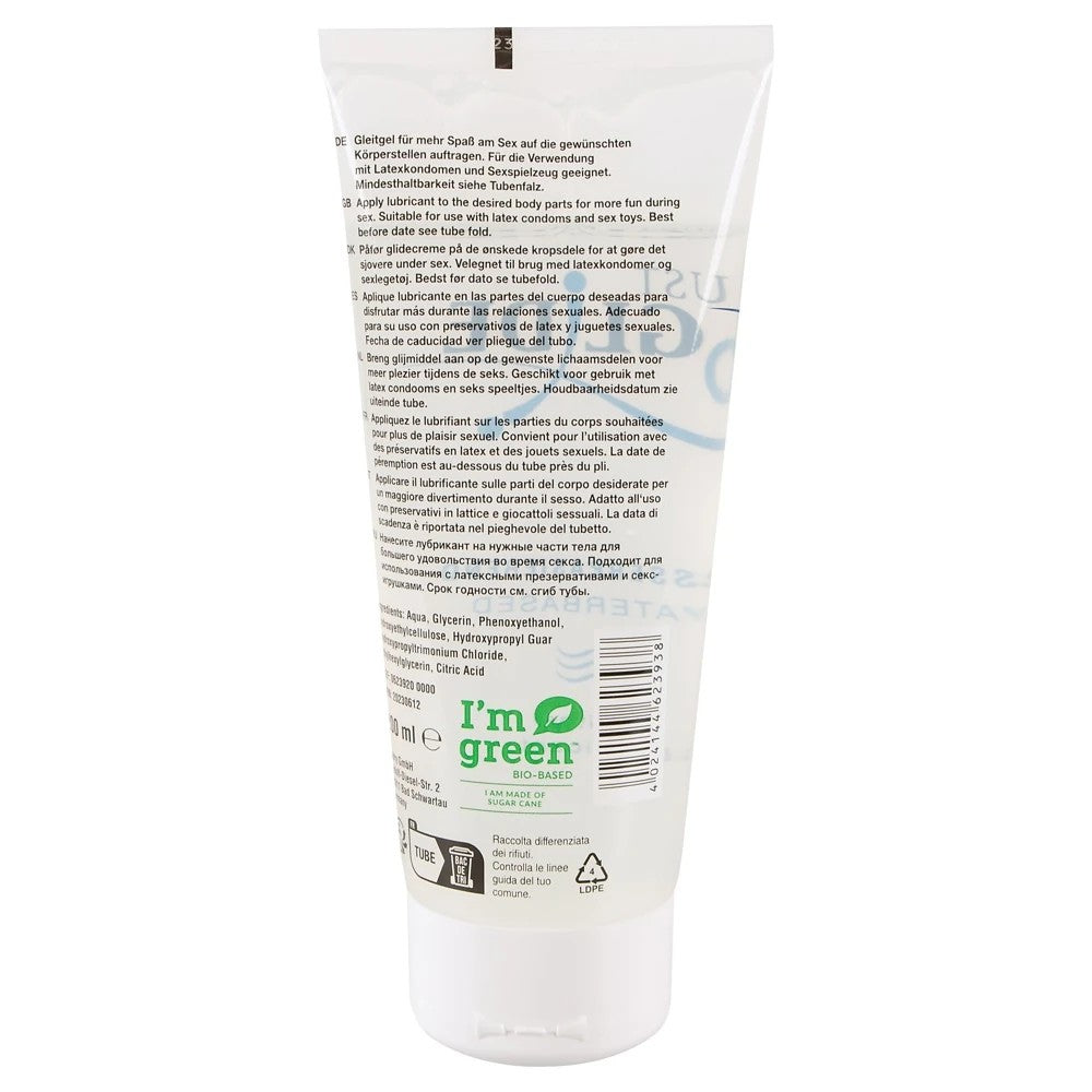 Just Glide Water-Based Lubricant Gel Kayganlaştırıcı Jel 200 Ml