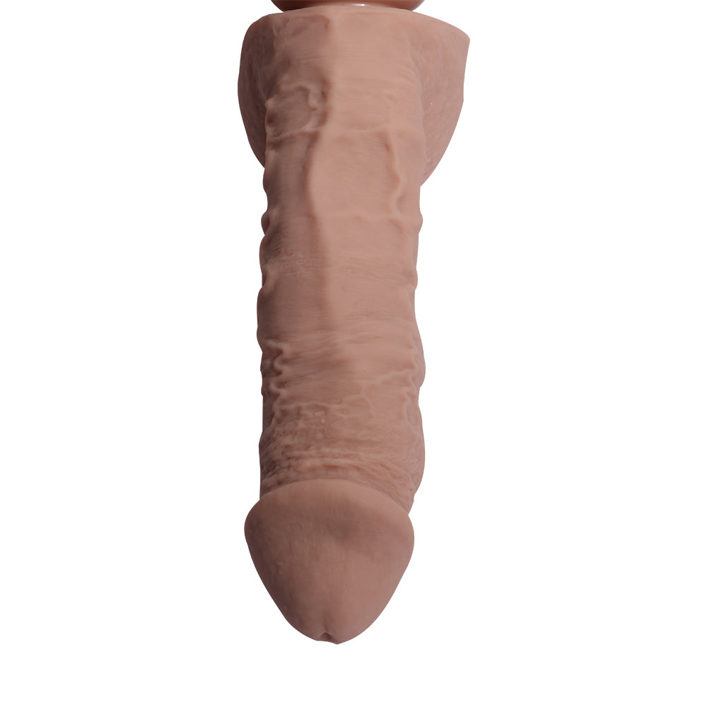 Xise Dildo Series Shane Diesel Yumuşak Dokulu Belden Bağlamalı Realistik Penis XS-WBB10052 Flesh