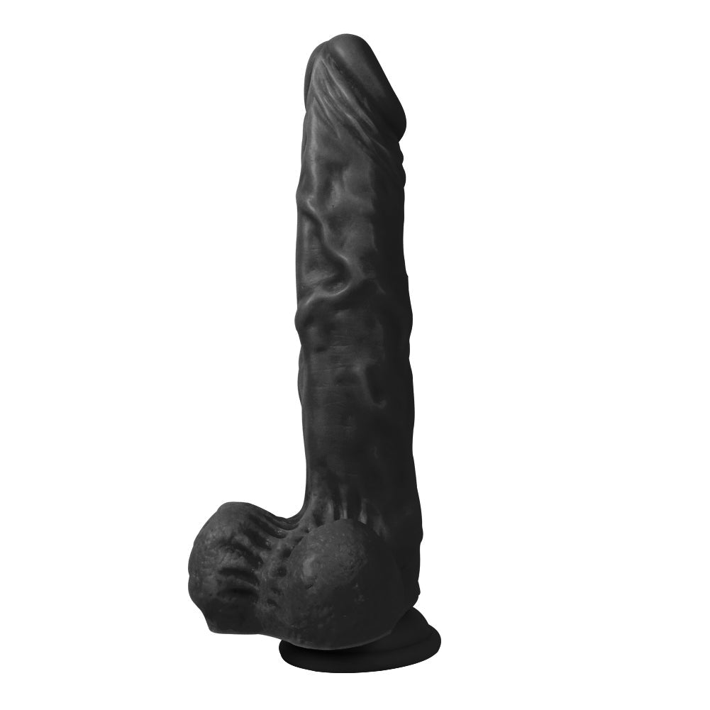 Xise Dildo Series Victory Hero 24 cm Realistik Penis XS-WBC10005 Black