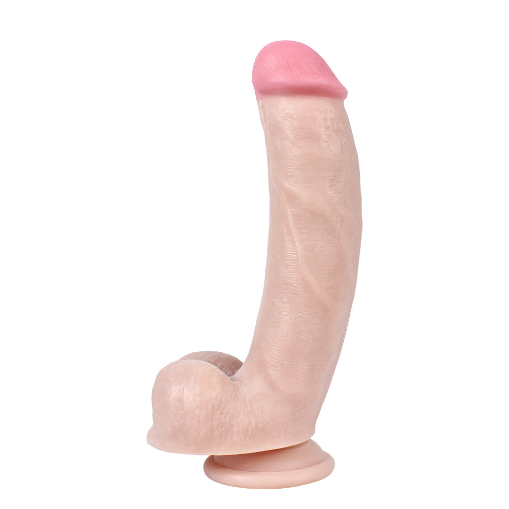 Dildo Series Bruce Wills 22 Cm Yumuşak Realistik Dokulu Penis XS-WBC10008
