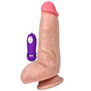 Shequ Vibrating Dildo Red Eagle 16 cm Titreşimli Realistik Penis XS-WBC10013-V