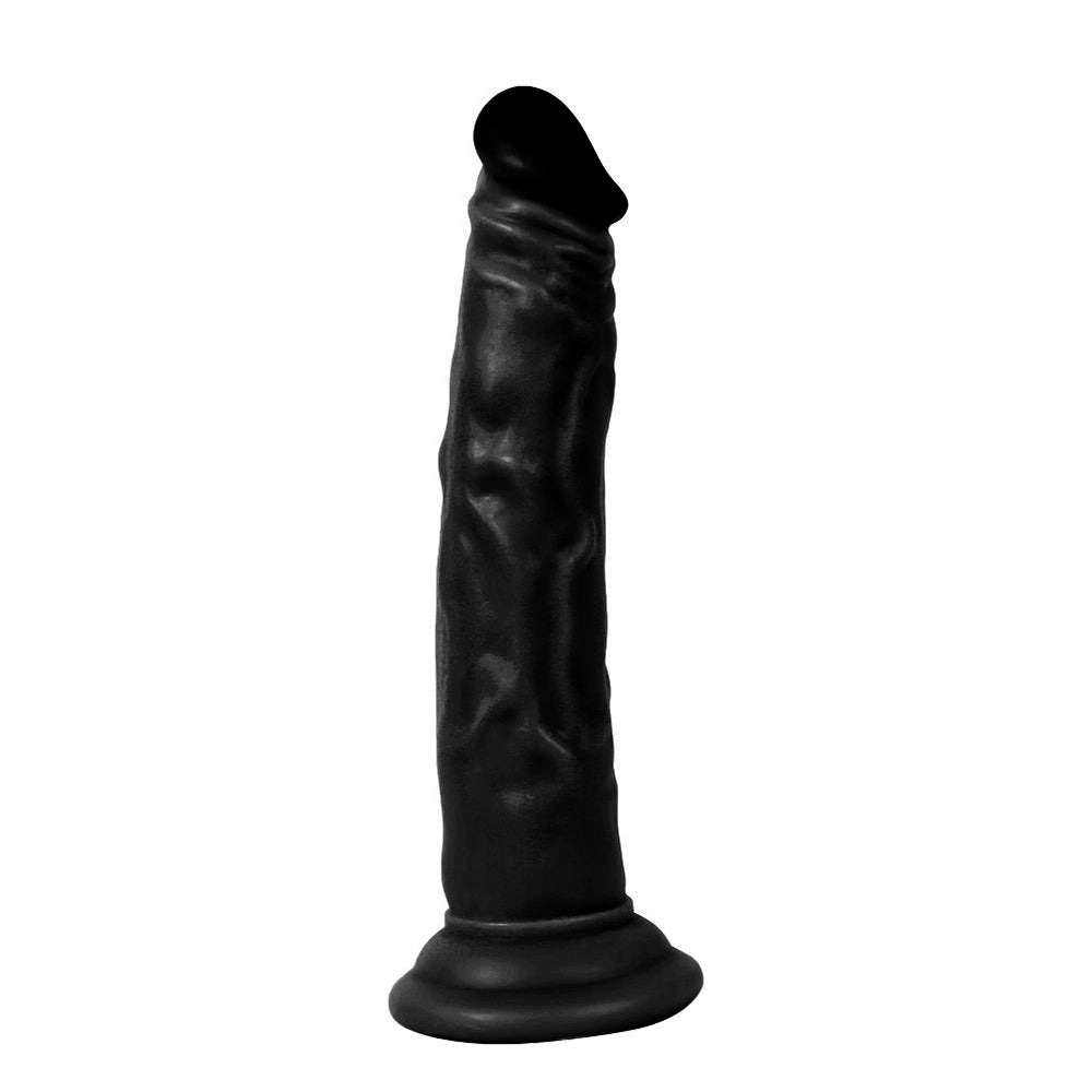 Xise Dildo Series Naturo 18.5 cm Realistik Penis XS-WBC10024 Black