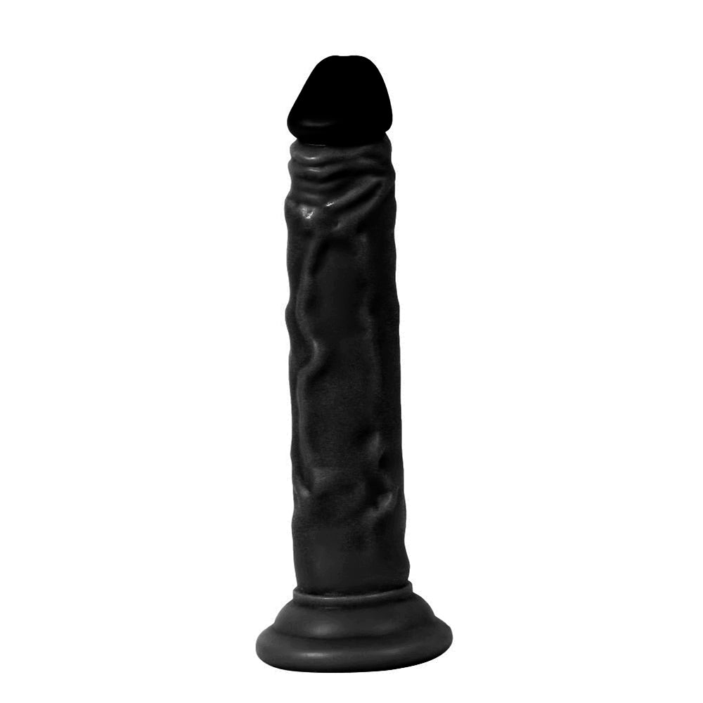Xise Dildo Series Naturo 18.5 cm Realistik Penis XS-WBC10024 Black