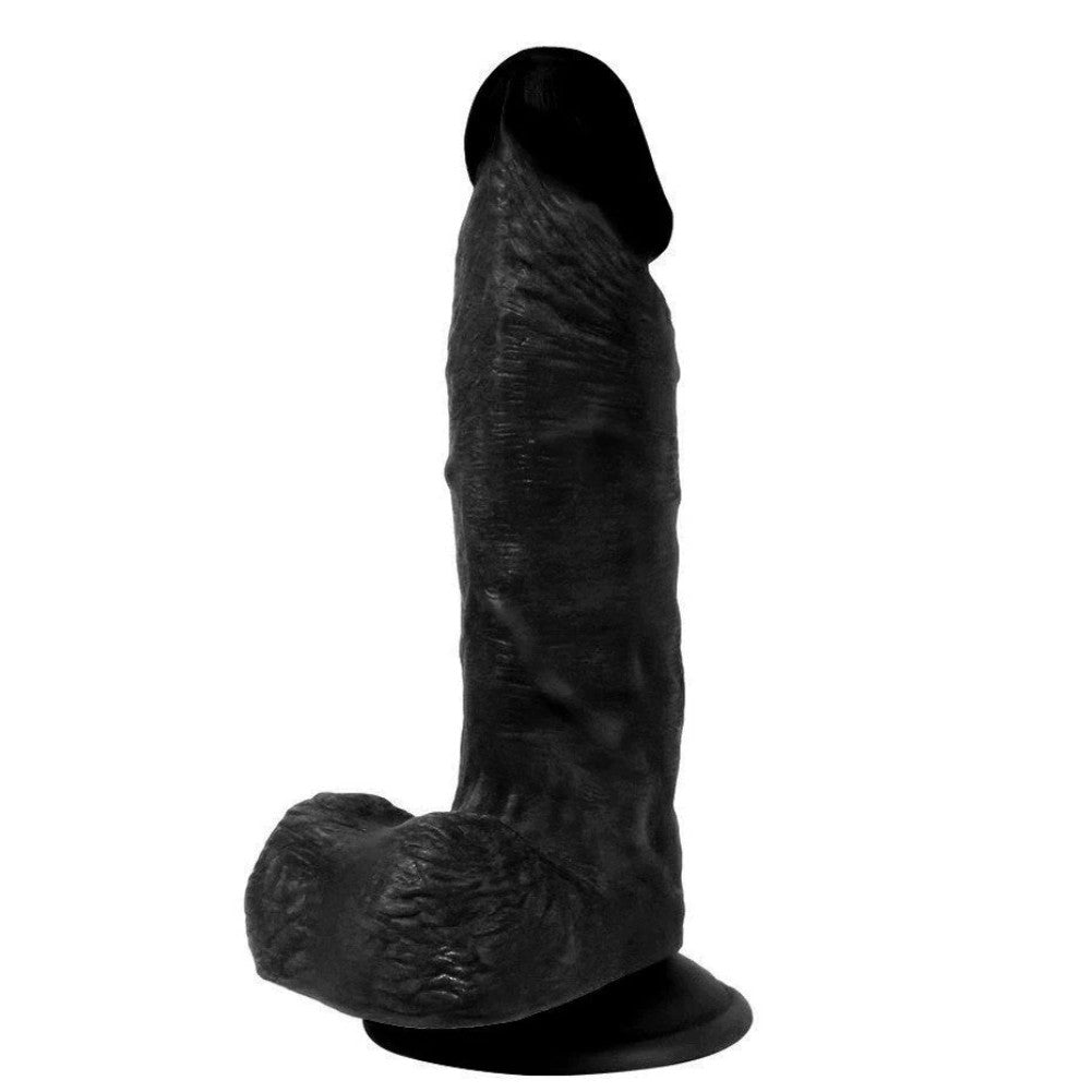 Xise Dildo Series İron Dragon 18 cm Belden Bağlamalı Realistik Penis XS-WBC10027 Black