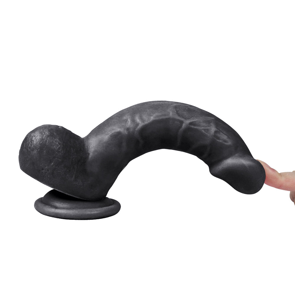 Dildo Series Mars 20 cm Belden Bağlamalı Realistik Penis XS-WBC10033 Black