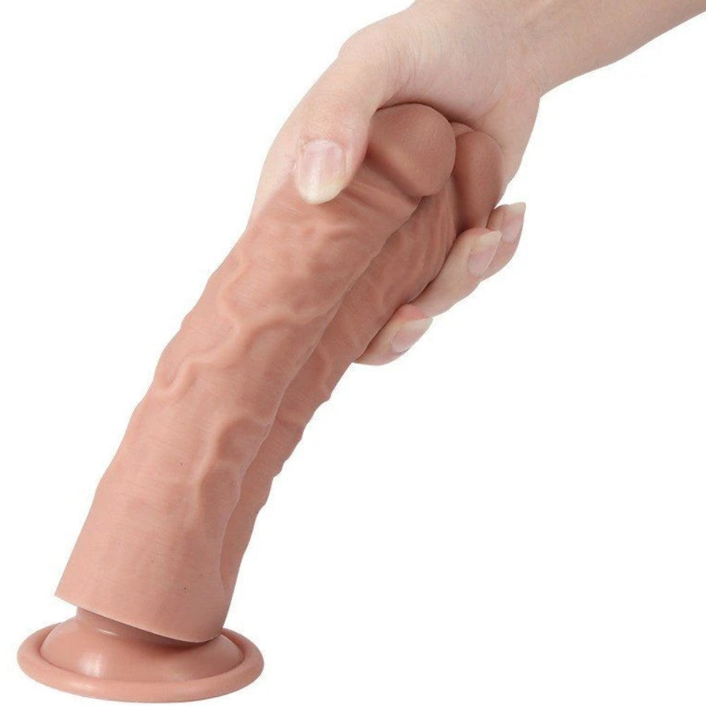 Dildo Series Anthony Double Yumuşak Doku Çiftli Realistik Dildo XS-WBD10082