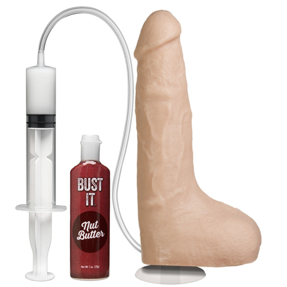 Doc Johnson Bust It Squirting Realistic Cock Fışkırtmalı Boşalabilir Realistik Penis
