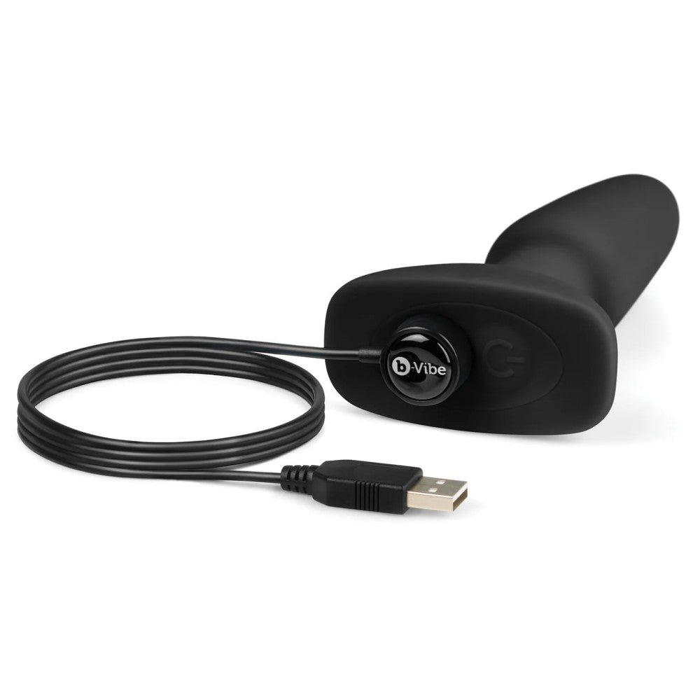 B-Vibe Rimming 2 Uzaktan Kumandalı Titreşimli Anal Vibratör Black