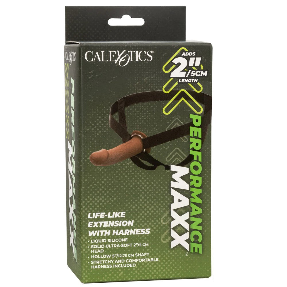Calexotics Performance Maxx Life-Like Silicone Hollow Penis İçi Boş Strap-on Penis
