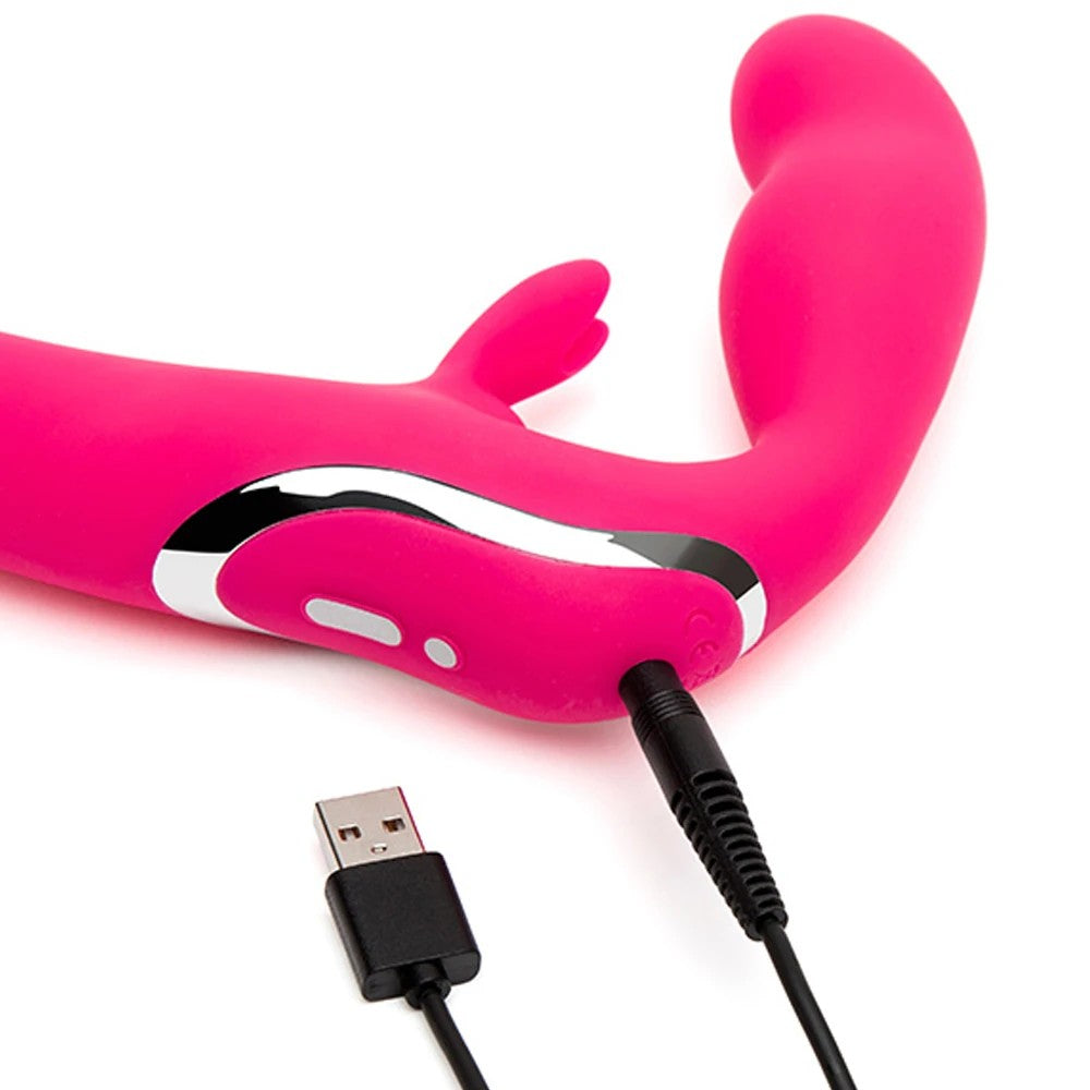 Happy Rabbit Strapless Strap-On Rabbit Vibratör