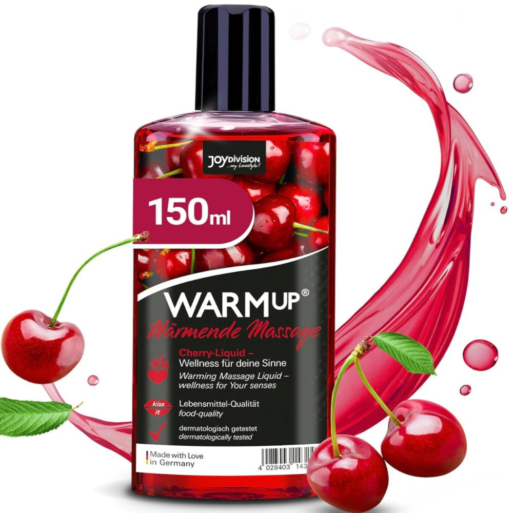 Joy Division Warmup Kiraz Aromalı Masaj Jeli 150 Ml