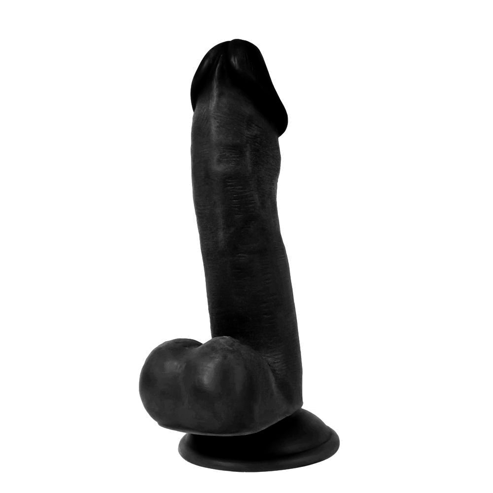 Xise Dildo Series Cholas 17 cm Belden Bağlamalı Realistik Penis XS-WBC10026 Black