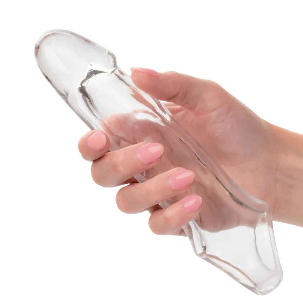 Calexotics Performance Maxx Clear Extension 3.75 Cm Uzatmalı Şeffaf Penis Kılıfı