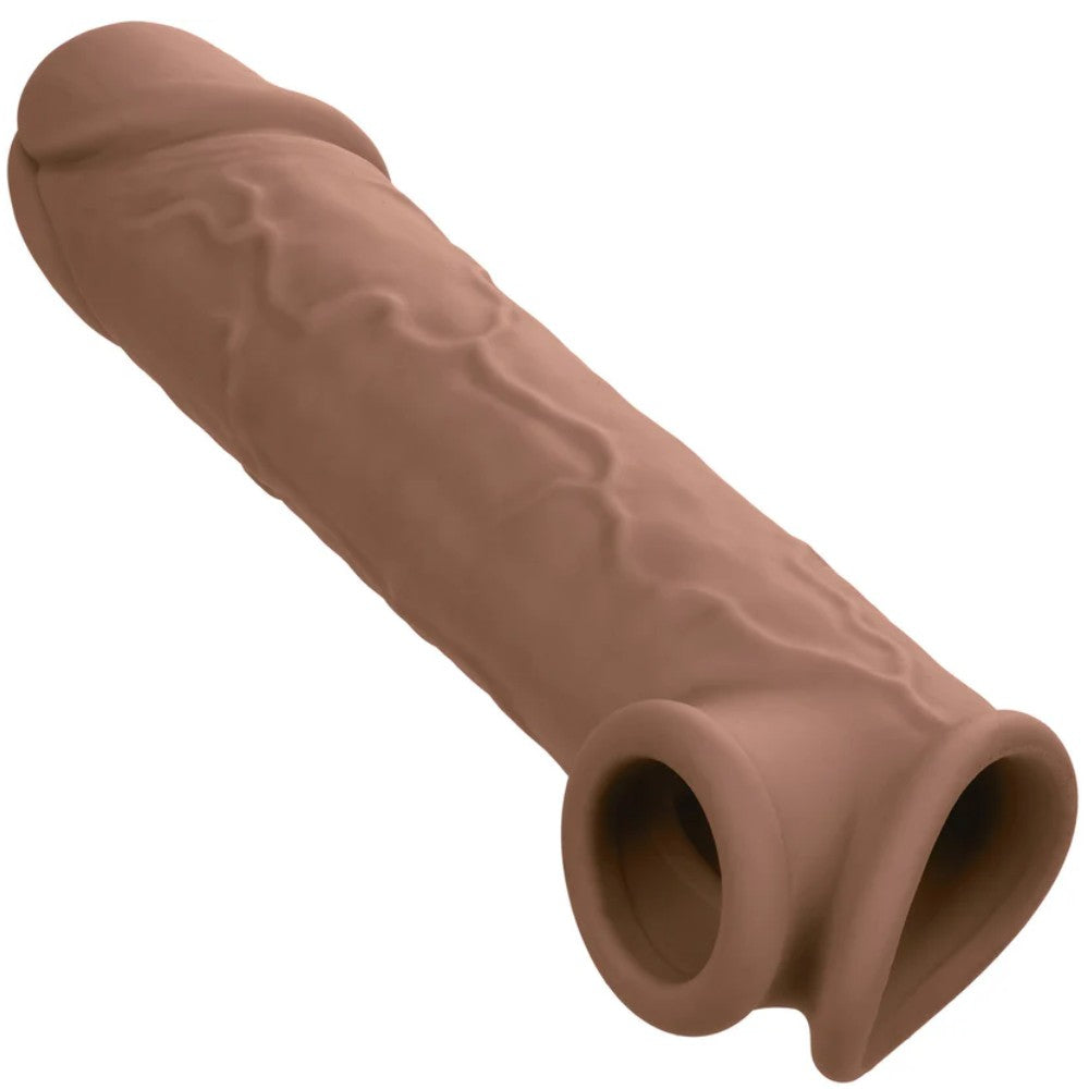 Calexotics Performance Maxx Life-Like Extension 5cm Uzatmalı Penis Kılıfı Brown