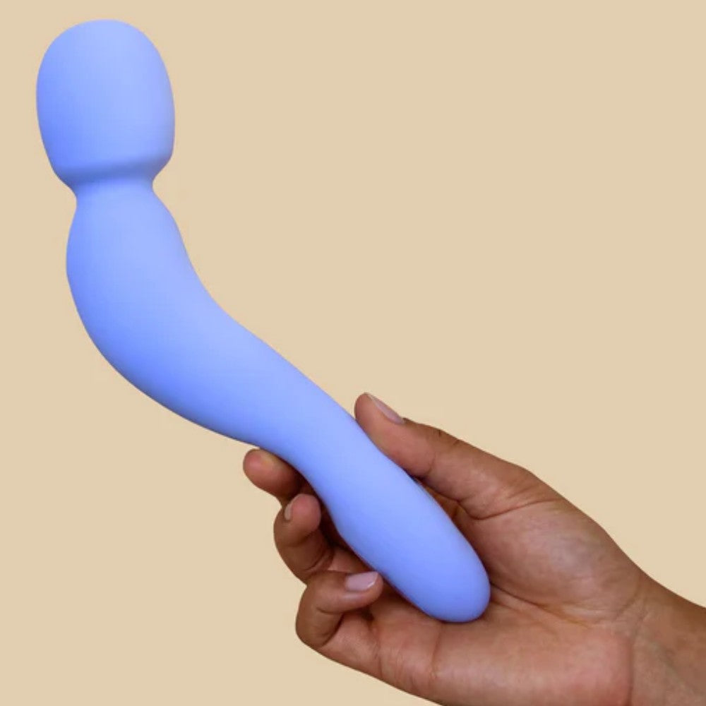 Dame Products Com Wand Massager Güçlü Masaj Vibratörü Blauw