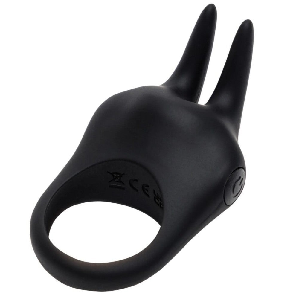 Fifty Shades of Grey Sensation Rabbit Love Ring Titreşimli Şarjlı Cockring Penis Halkası