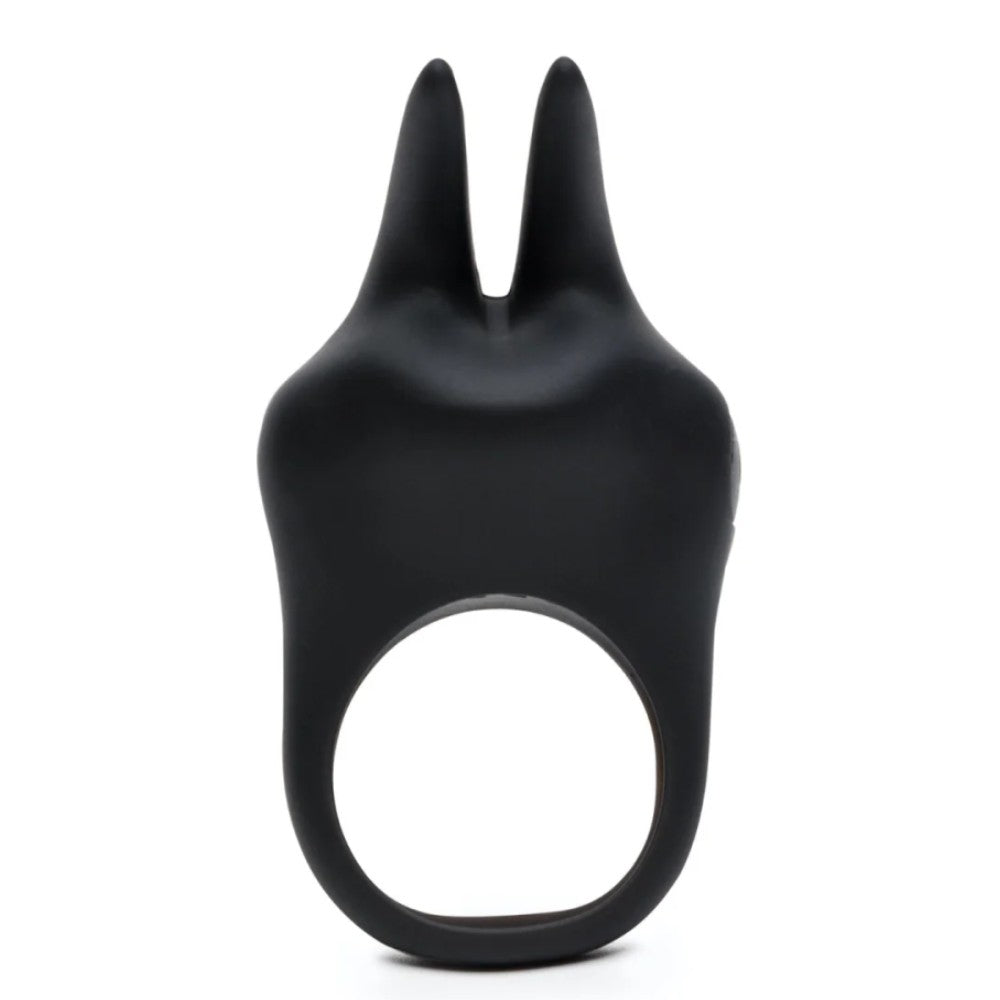 Fifty Shades of Grey Sensation Rabbit Love Ring Titreşimli Şarjlı Cockring Penis Halkası