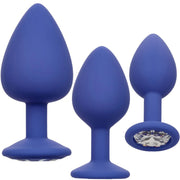 Calexotics Cheeky Gems 3 pcs Anal Alıştırıcı Silikon Plug Set