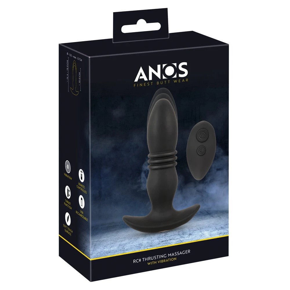 Anos RC Thrusting Massager İleri Geri Hareketli Uzaktan Kumandalı Titreşimli Anal Vibratör