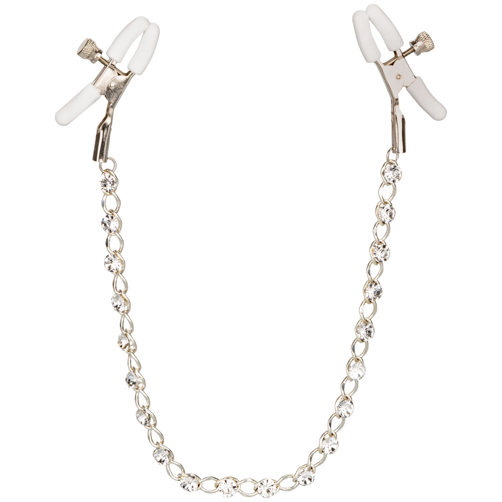 CalExotics Crystal Chain Nipple Clamps Göğüs Klipsi