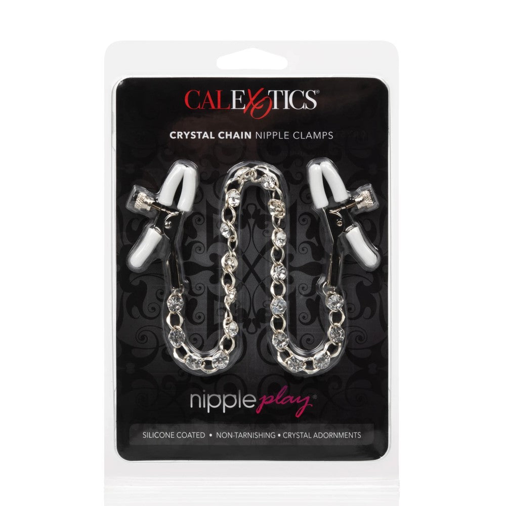 CalExotics Crystal Chain Nipple Clamps Göğüs Klipsi
