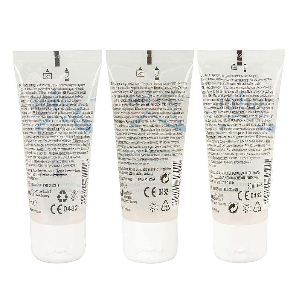 Just Glide Gleitgel Lubricant Kayganlaştırıcı Set 3x50ml.