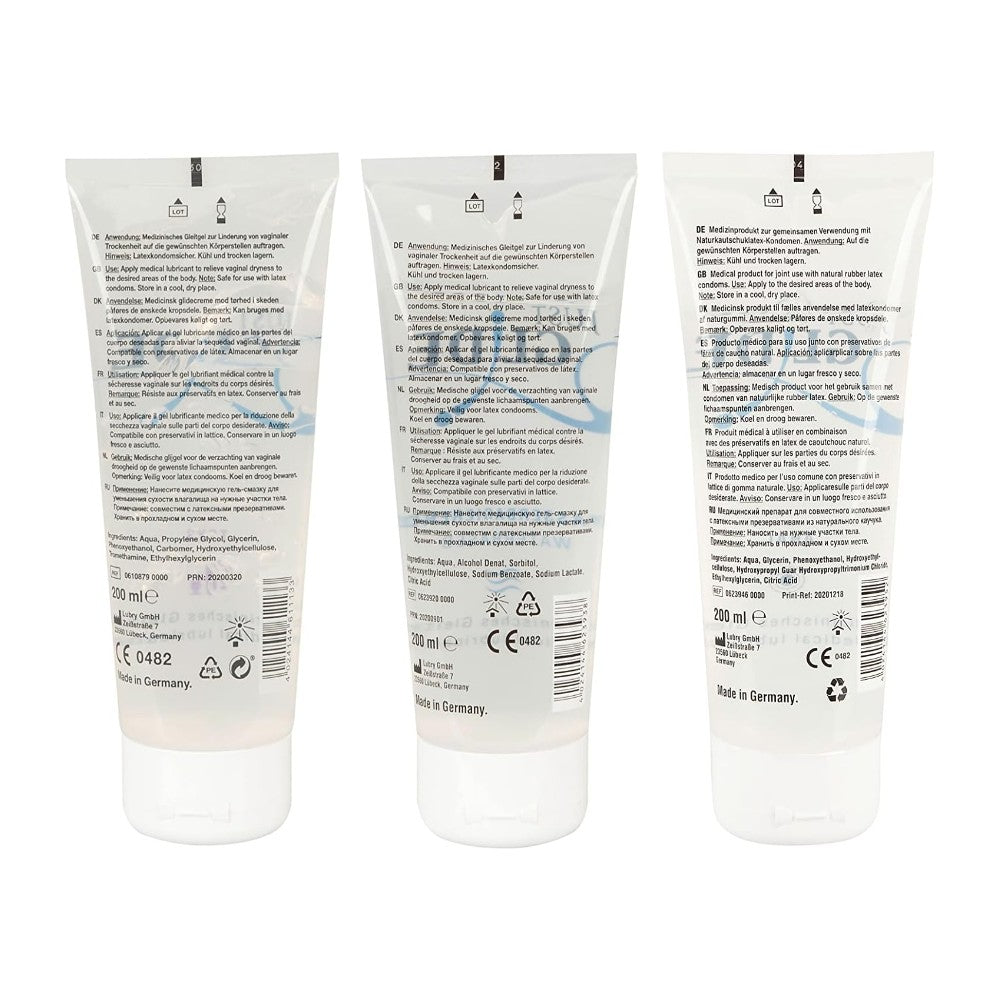 Just Glide Gleitgel Lubricant Kayganlaştırıcı Set 3x200 Ml.