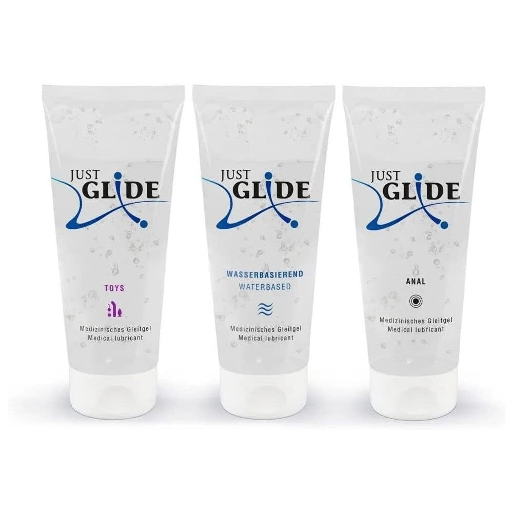 Just Glide Gleitgel Lubricant Kayganlaştırıcı Set 3x200 Ml.