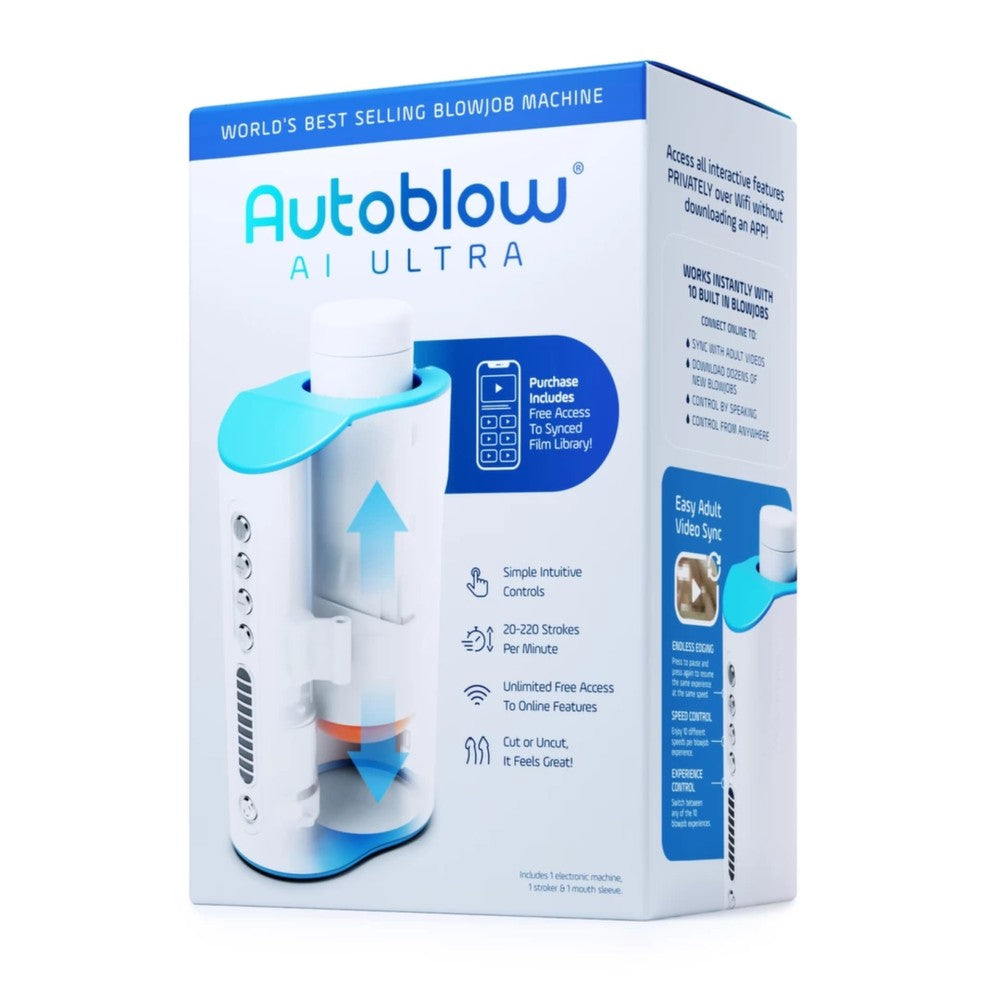 Autoblow AI Ultra (Eu Plug) Otomatik Mastürbatör