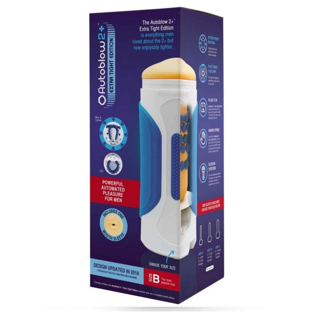 Autoblow 2+ XT Machine Size B Otomatik Mastürbatör