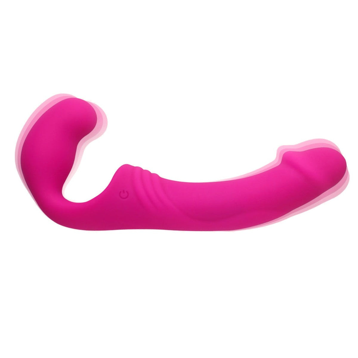 Aphrodisia Double Rider Strapless Strap-on Vibratör Pink