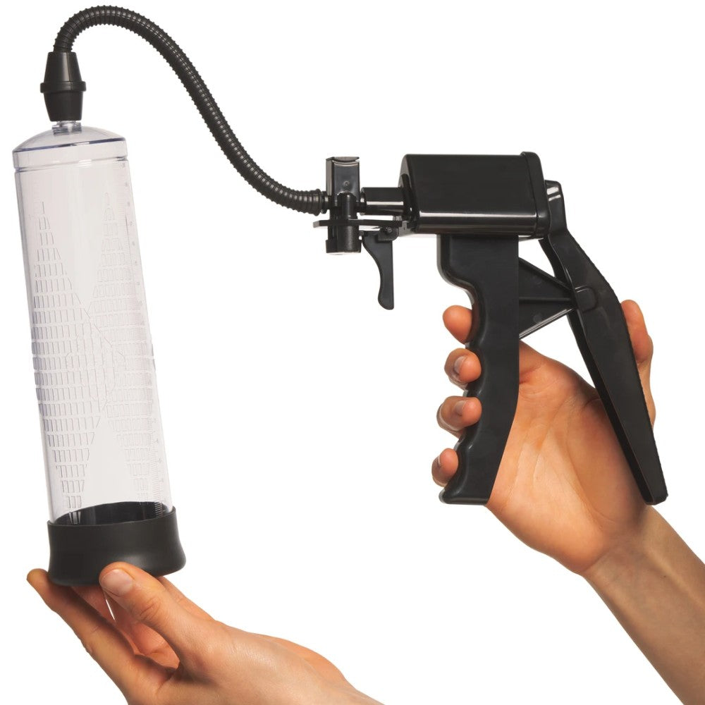 Pistol Penis Pump Tetik Mekanizmalı Penis Pompası