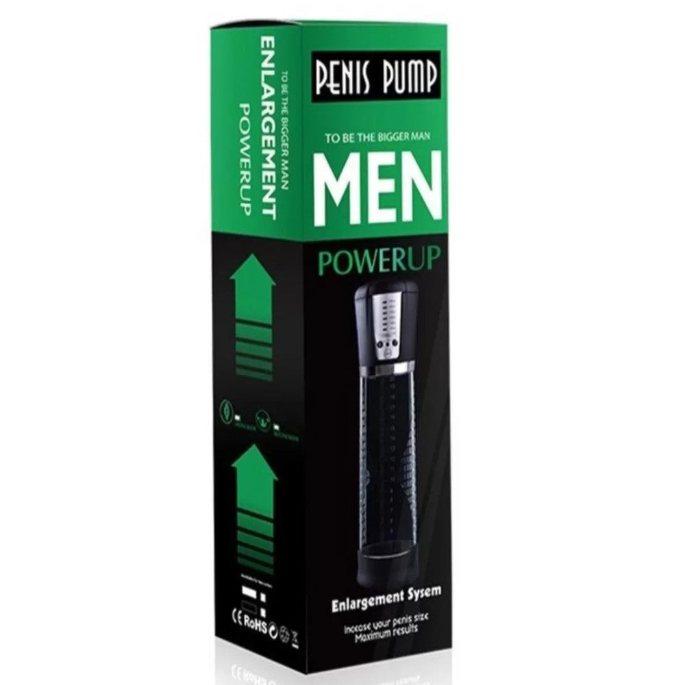 Men Powerup Şarjlı Tam Otomatik 5 Hız Modlu Penis Pompası