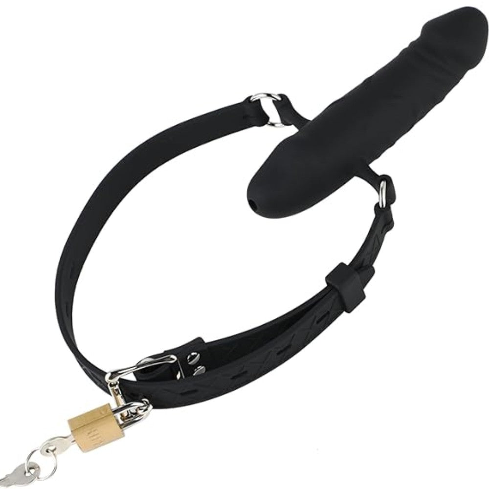 Fetish Fantasy Series Elit Silikon Mouth Strapon Yumuşak Ağız Straponu