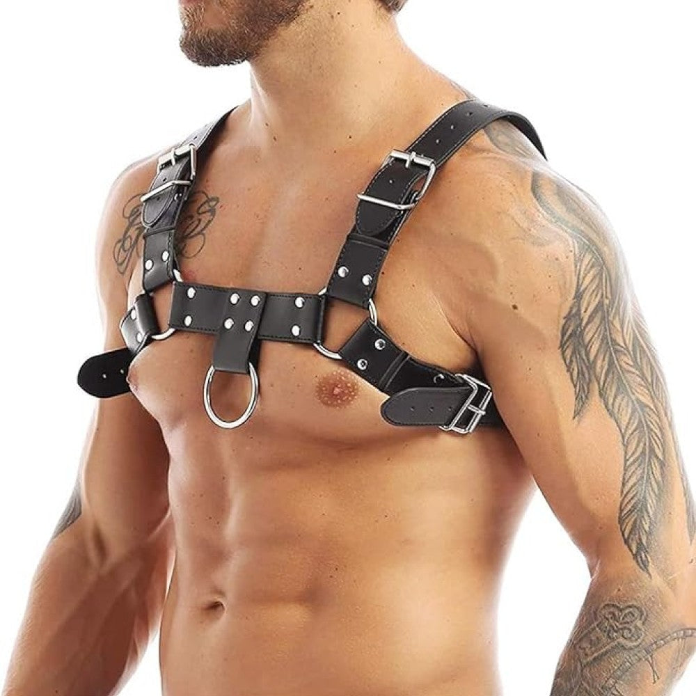 Fetish Fantasy Series Masterpiece Male Harness Black